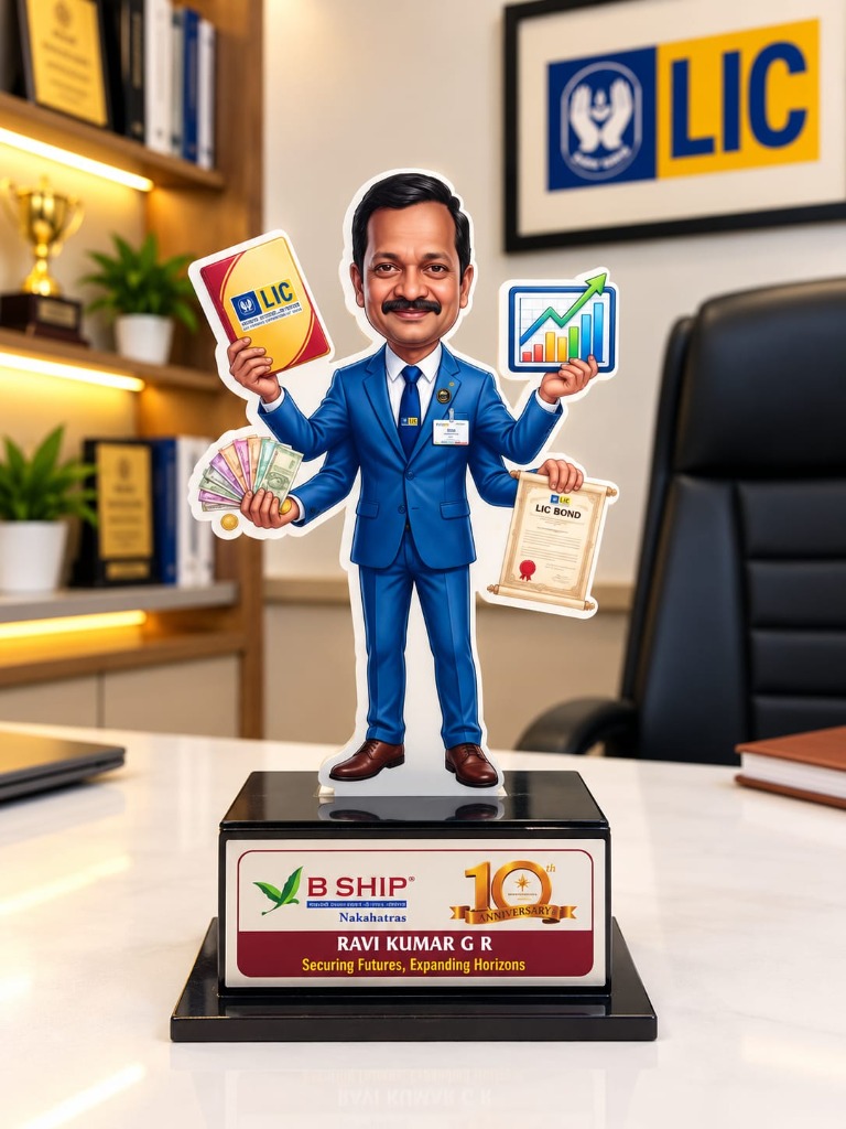 B SHIP 10th Anniversary Custom Advisor Figurine - Ravi Kumar G R