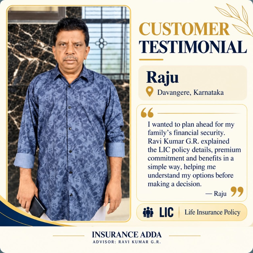 Customer Testimonial - Raju, Davangere